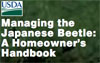 Managing the Japanese Beetle: A Homeowner's Handbook, USDA